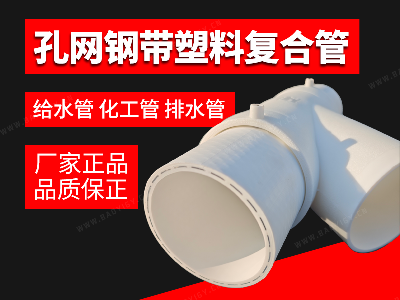 孔網鋼帶塑料復合管